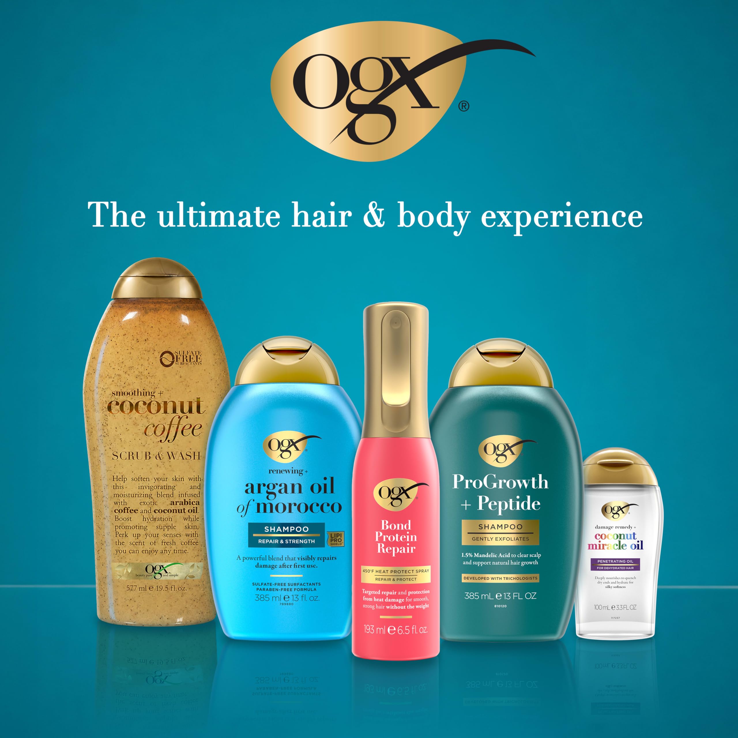 OGX Smoothing + Coconut Coffee Exfoliating Daily Body Scrub with Arabica Coffee & Coconut Oil, Hydrating & Moisturizing Body Wash for Dry Skin, Paraben-Free with Sulfate-Free Surfactants, 19.5 Fl Oz