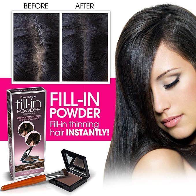 Cover Your Gray Brush-In Wand - Black