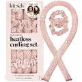 Kitsch Satin Heatless Curls Overnight Set - Micro Dot