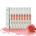 NOVAL Cuticle Oil Pens for Nails, Rose Scented 8 Mini Pens, Hydrating Cuticle Oil Pen Set for Dry Cuticles, Travel Size & Gift-Ready