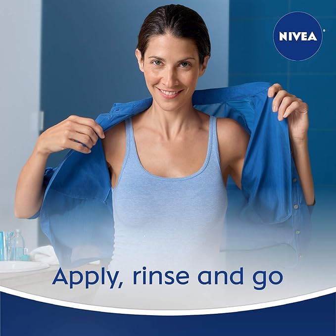 NIVEA Nourishing In Shower Body Lotion, Cocoa Butter, Multi, 3 x 13.5 FL OZ