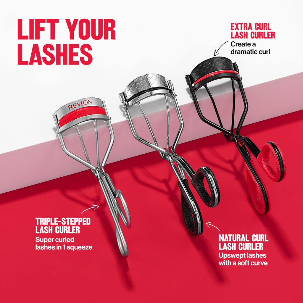 Revlon Lash Curler for Natural Curl, Silver, 1 Count