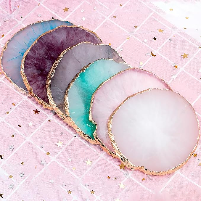 Smalibal Resin Cosmetic Makeup Palette, Nail Art Palette, DIY Makeup Mixing Palette, Beauty Salon Color Cream Mixing Palette, Nail Art Painting Mixed Color Palette, Nail Gel Color Makeup Display Boar