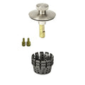 PF WaterWorks PF0951-BN Universal Lift n Turn, (Twist Close) Bath Tub/Bathtub Drain Stopper Includes 3/8" and 5/16" Fittings