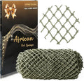 African Net Sponge Authentic, African Exfoliating Sponge Real African Net Black Owned, African Bath Sponge Back Scrubber, Body Exfoliator Shower Bath Accessories (Moss Green)