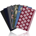 DiyJibb Boho Headbands for Women, 7PCS Fashion Wide Hair Bands for Summer Vacation & Music Festival