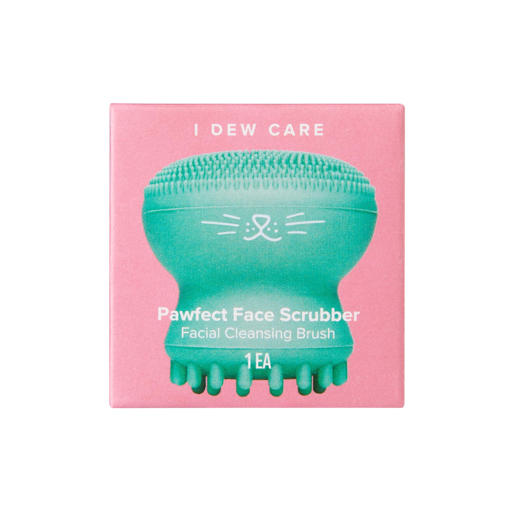 I DEW CARE 3-in-1 Cute Pawfect Face Scrubber - Silicone Pore Cleanser 1EA
