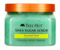 Tree Hut Shea Sugar Scrub - Coconut Lime - 18 oz - Exfoliating Body Scrub for Smooth, Glowing Skin - Made with Real Sugar and Shea Butter