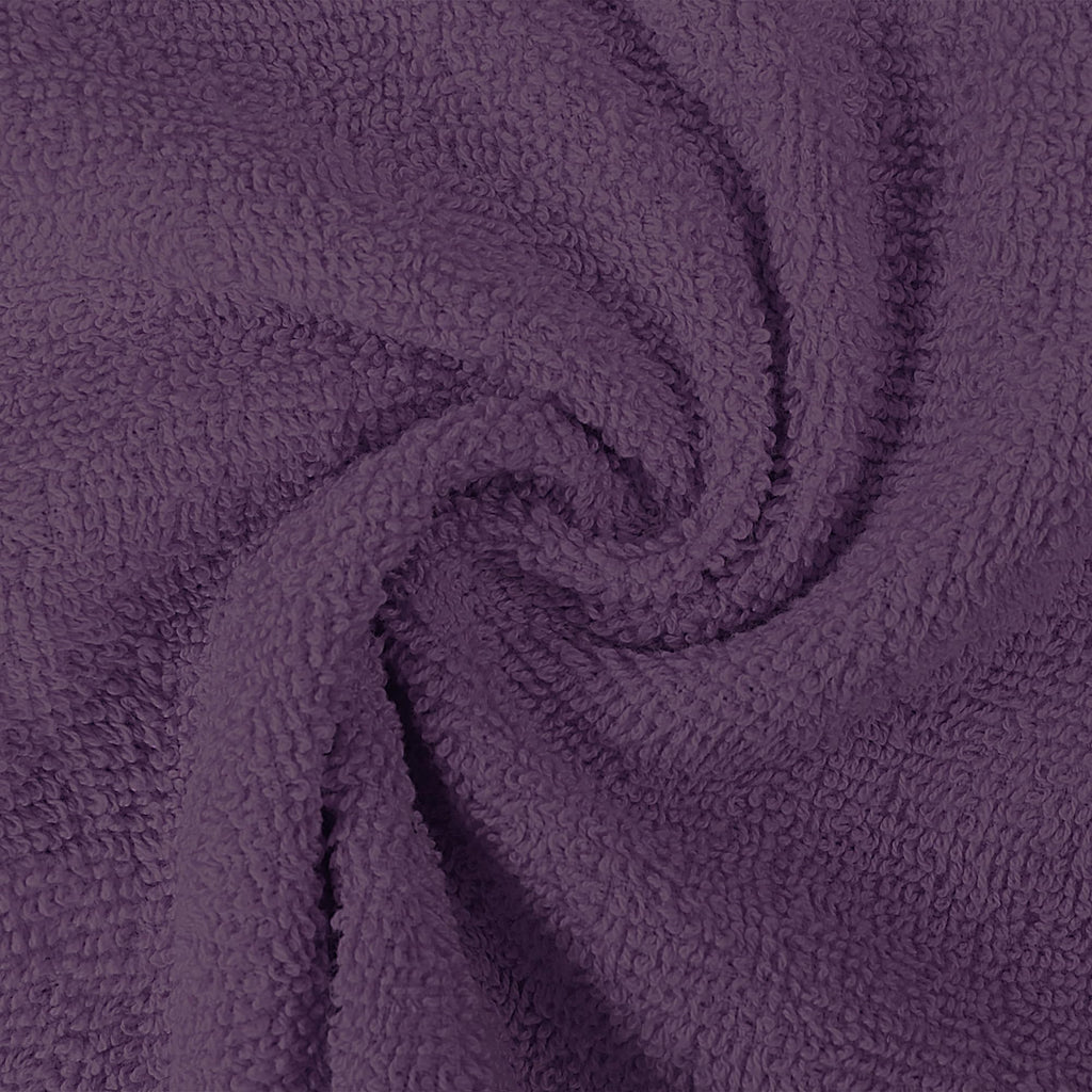 Utopia Towels 12 Pack Premium Wash Cloths, 12x12 in, 100% Cotton, Plum