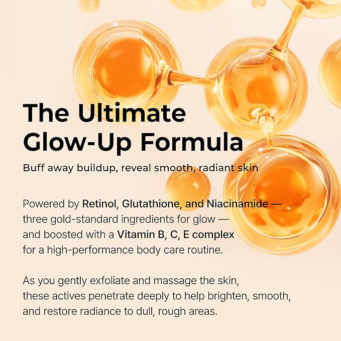 Dr.Melaxin Peel Shot Kojic Acid Turmeric Body Exfoliator Spray 6.76 fl.oz - AHA PHA Niacinamide Body Scrub for KP Bumps, Dark Spots, Uneven Skin Tone, Dead Skin, Korean Skin Care