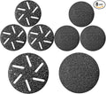 8 Pcs Refill Rollers for Hoxida Electric Foot Callus Remover Pedicure Tools, Replacement Grinding Heads Roller for Pedi Electric Foot File,Refills 8 Pack Replacement Heads(4 Regular&4 Extra Coarse)
