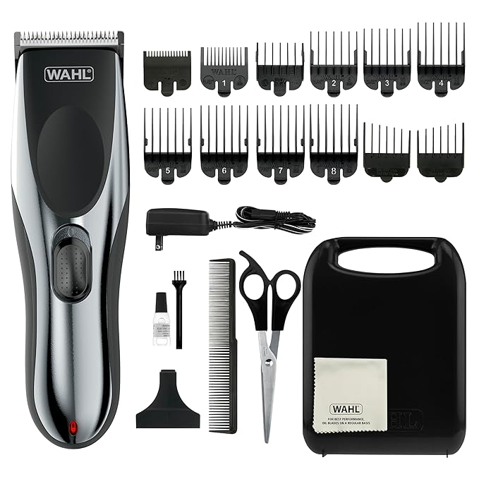Wahl Clipper Rechargeable Cord/Cordless Haircutting & Trimming Kit
