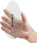Sunivaca Glass Foot File Callus Remover for Feet, Heel Scraper, Pumice Stone, Diabetic Feet Scrubber Dead Skin Remover for Feet Professional Pedicure Tools