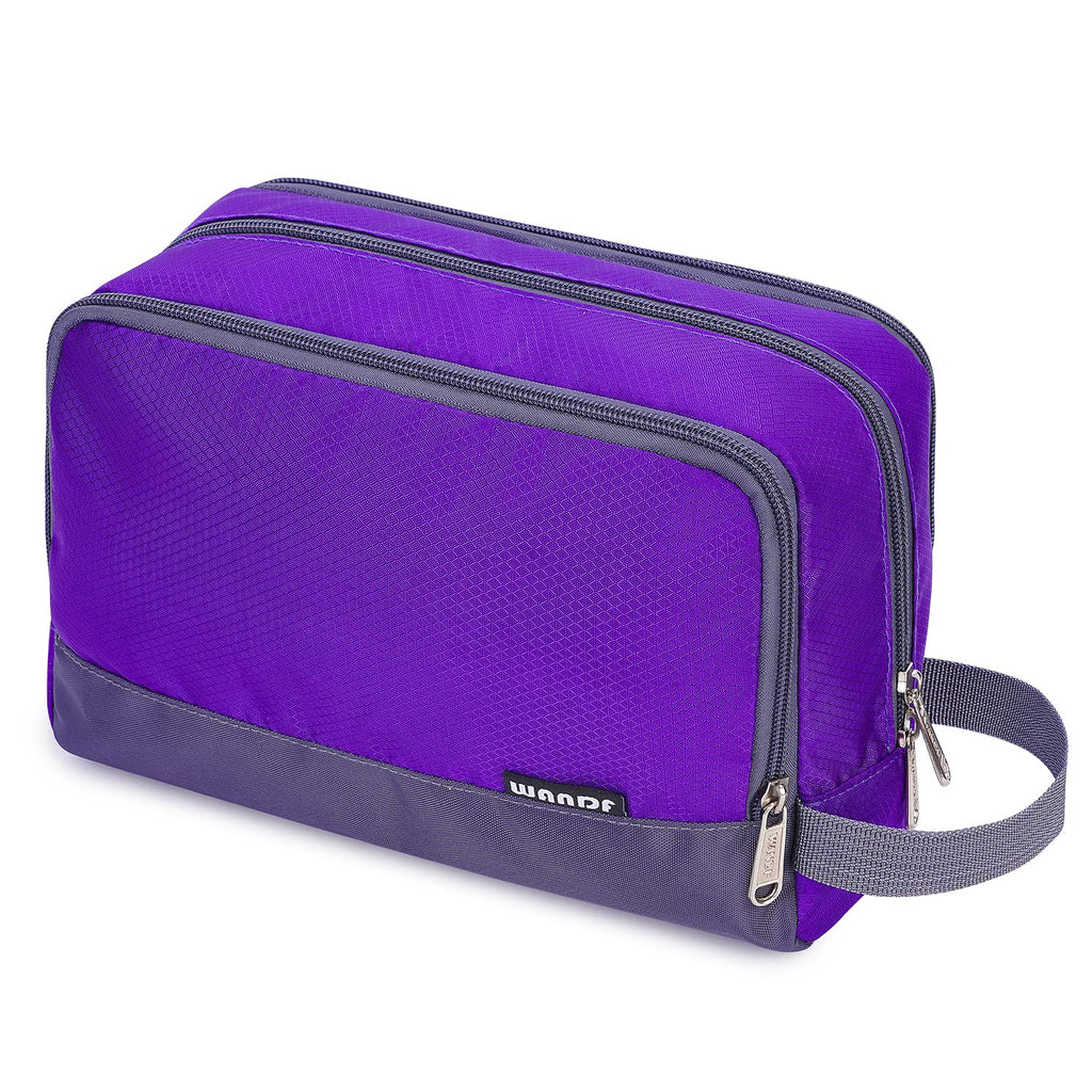 WANDF Travel Toiletry Bag for Men, Small Dopp Kit for Toiletries