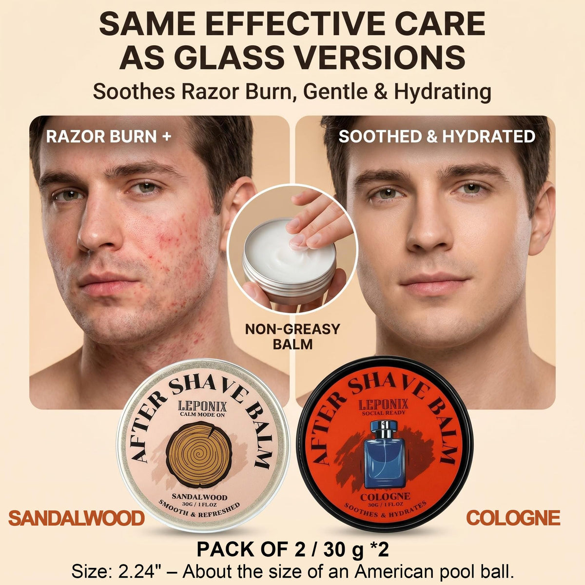 LEPONIX Shaving Kit for Men with Straight Razor Shaving Brush and Bowl