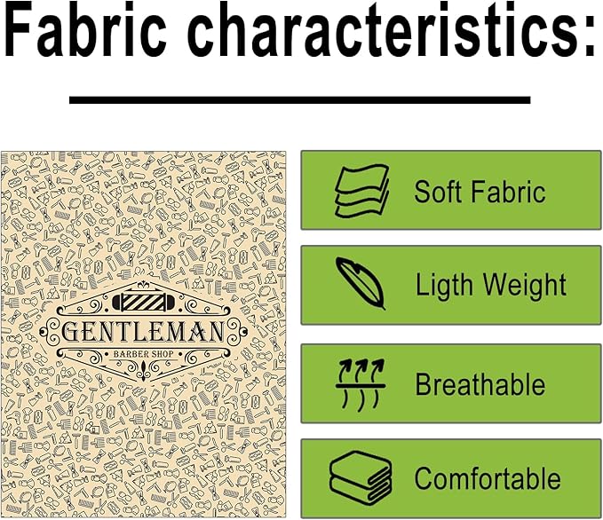 Pelocapa Barber Capes for Men Haircutting Salon Capes with Snaps Stylist Gown Large Waterproof Hairdresser Capes -63”× 56”(Beige)