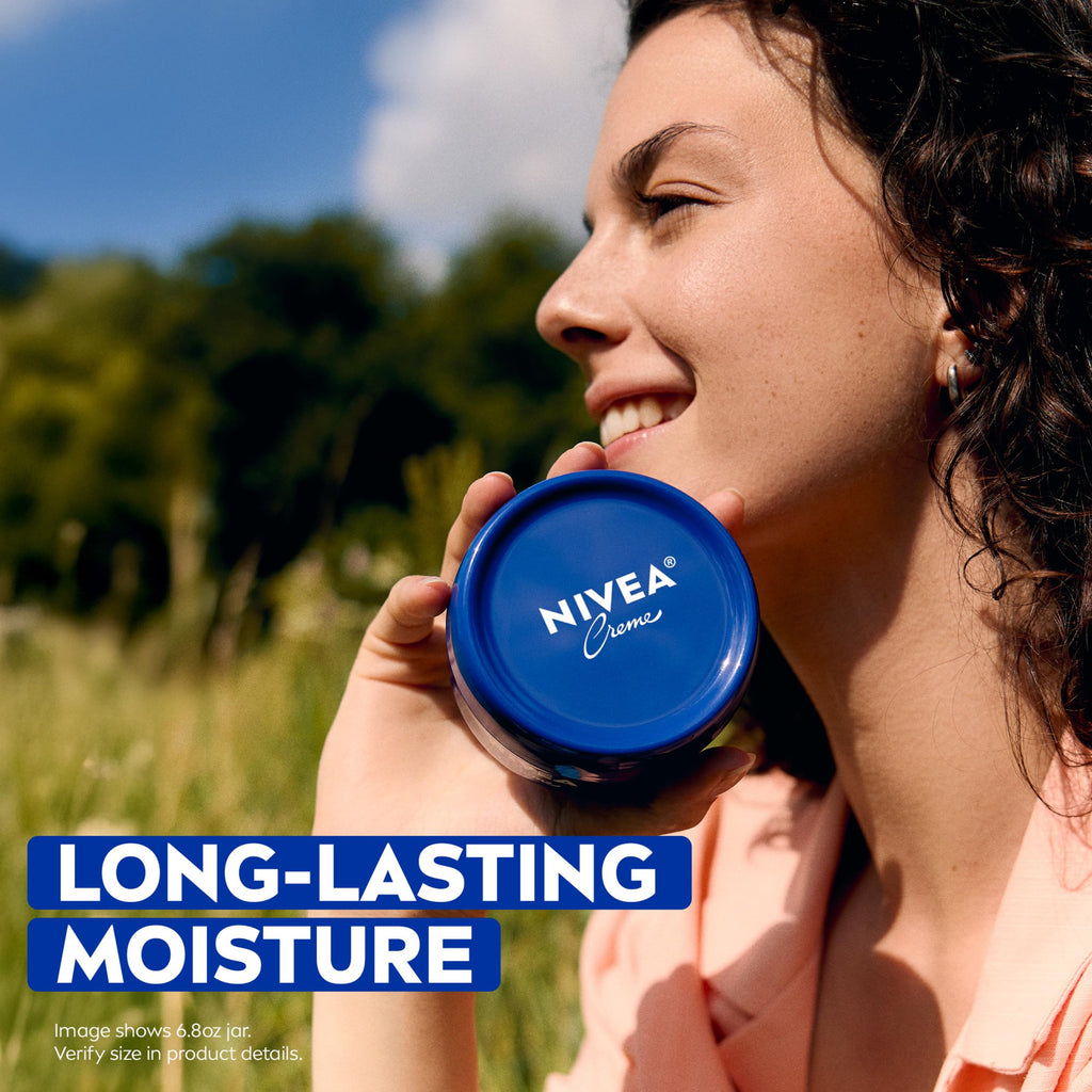 NIVEA Creme Daily Moisturizing Cream for Face, Hand and Body, 16 OZ