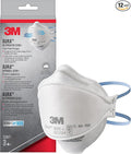 3M Aura Particulate Respirator 9205+ N95, Lightweight, 3 Panel Designed Helps Provide Comfortable and Convenient Respiratory Protection, 3-Pack