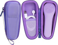 co2CREA Hard Carrying Case Compatible with NågraCoola CLIE Sonic Facial Cleansing Brush (Violet)