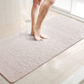 LuxStep Shower Mat Bathtub Mat Non-Slip Bath Mat with Drain, Quick Drying
