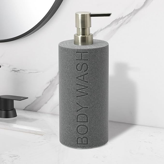 Indecor Home Shampoo, Conditioner, or Body Wash Dispensers for Bathroom