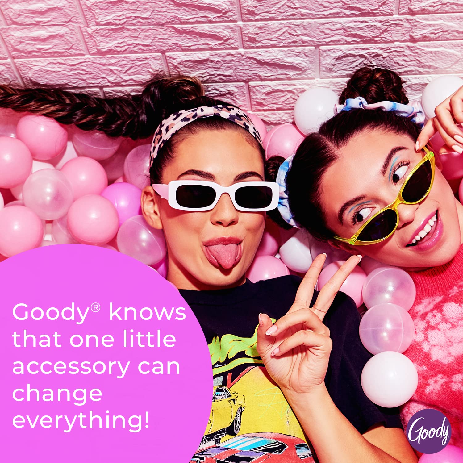 Goody Ouchless Womens Polyband Elastic Hair Tie, 150 Count, Black, Fine Hair Accessories, Style with Ease and Keep Your Hair Secured, Perfect for Fun and Unique Hairstyles, Pain-Free