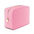 Embla Large Makeup Bag and Waterproof Nylon Travel Toiletry Bag, Large Capacity Cosmetic Zipper Pouch, Light Pink