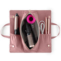KUSSHI Hair Tools Bag - Oprah’s Favorite Things Winner - Neoprene Hair Tools Travel Bag & Hair Accessories Organizer Case (Mauve)