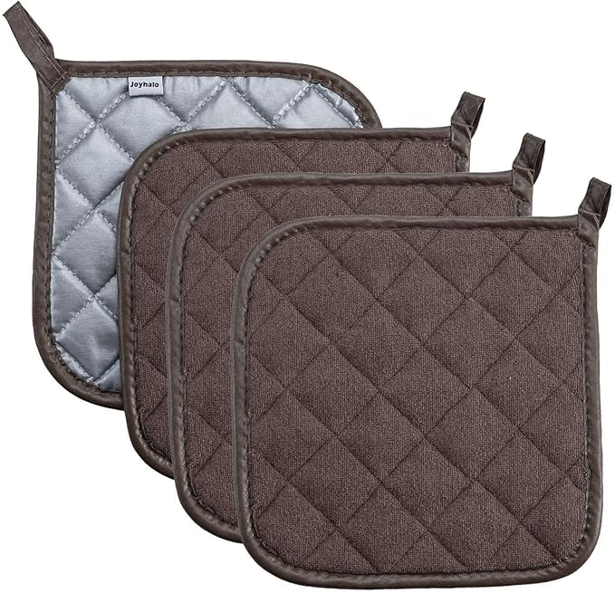 Joyhalo 4 Pack Pot Holders for Kitchen Clearance
