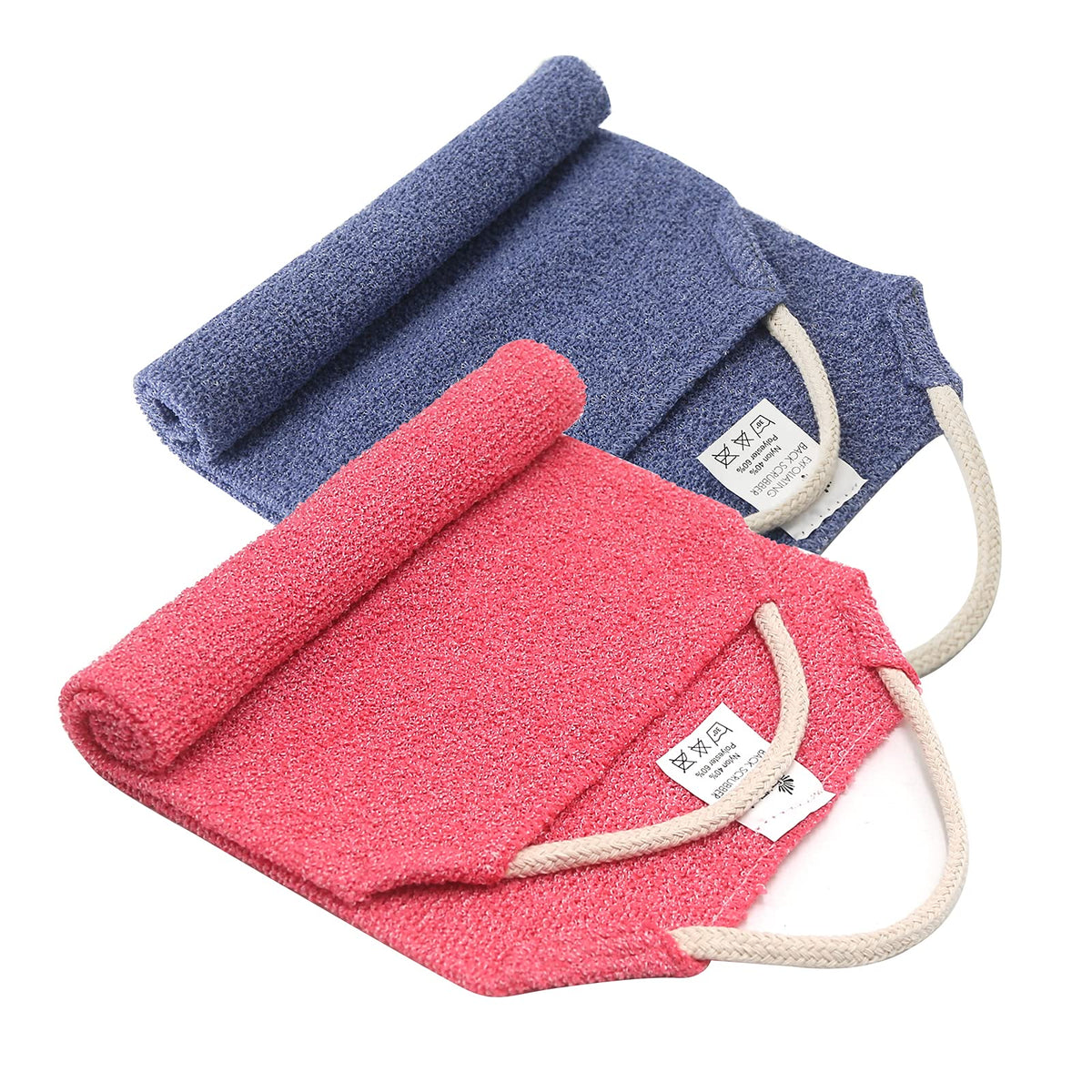 Evridwear Exfoliating Back Scrubber for Shower, Back Washer for Men Women