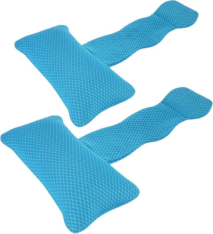 REEZEIVI 2 Pack Hot Tub Headrest Pillow,Head and Neck Support,Outdoor Spa