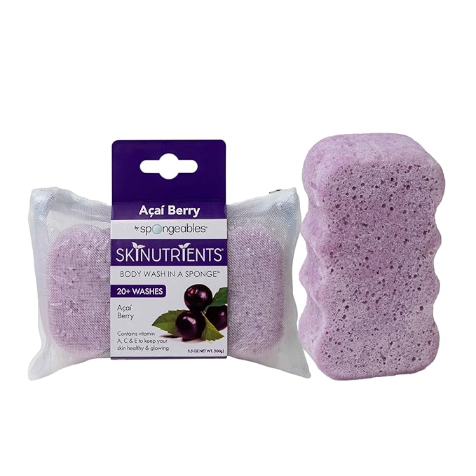 Spongeables Body Wash in a 20+ Wash Sponge