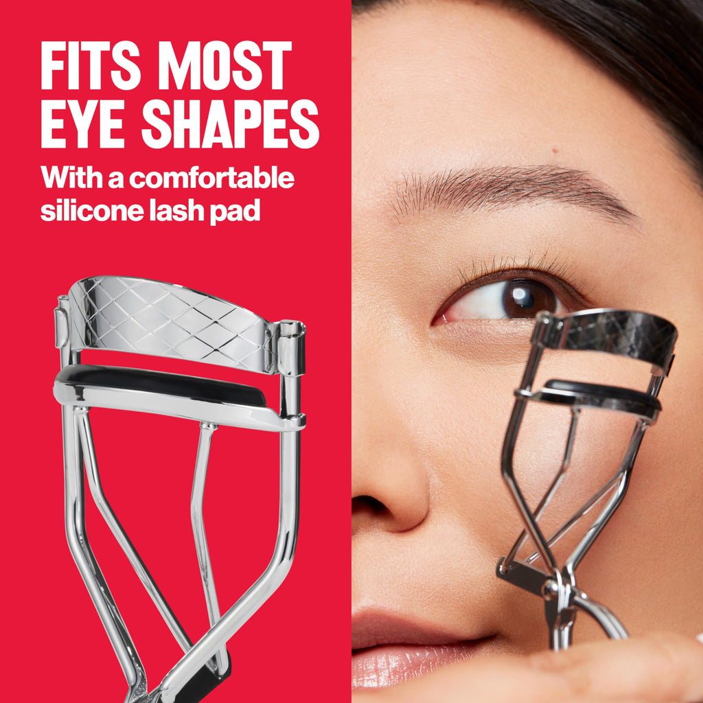 Revlon Lash Curler for Natural Curl, Silver, 1 Count