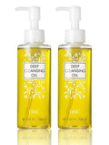 DHC Deep Cleansing Oil Medium 2 pack, Facial Cleansing Oil, Makeup Remover, Cleanses without Clogging Pores, Residue-Free, Fragrance and Colorant Free, All Skin Types, 4.1 fl. oz.