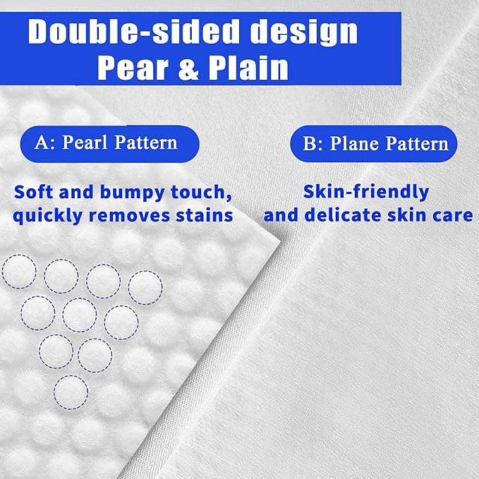 ZVNNZOM 100 Count Face Towels Disposable (6 Pack)