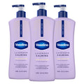 Vaseline Intensive Care Calm Healing Body Lotion 3 count for Dry Skin Made with Ultra-Hydrating Lipids and Lavender Extract to Heal and Restore Dry Skin 20.3 oz