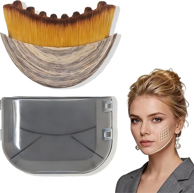 2026 Lymphatic Contour Face Brush, Professional Lymphatic Drainage Massager, Facial Lymphatic Drainage Brush for Anti-Puffiness, Face Lifting & Sculpting, Boost Skincare Absorption