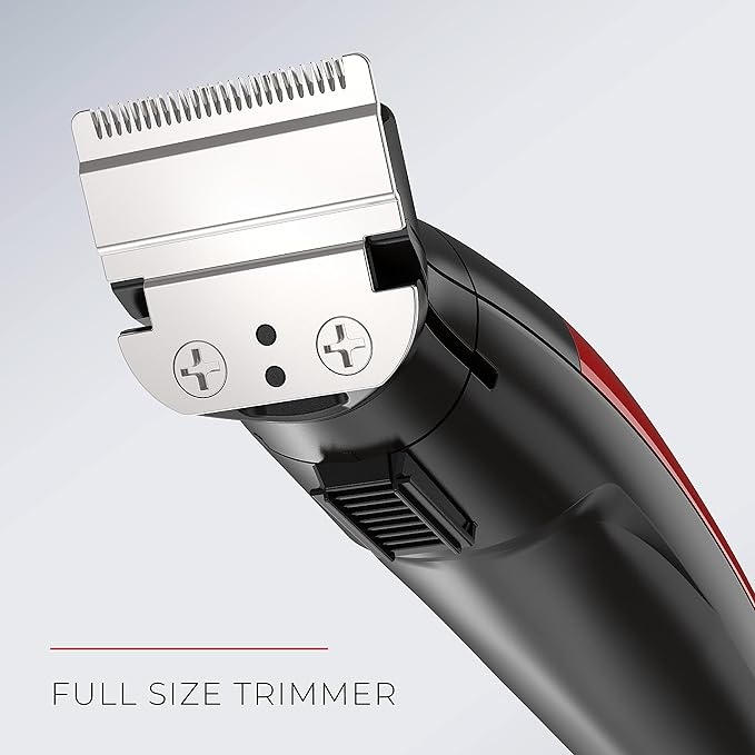 Remington All-in-one + Body Multigroomer 5000, Black and Red, 10 Piece Set