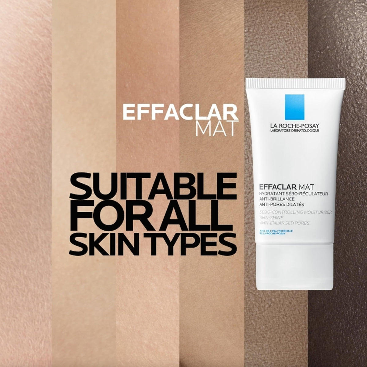 La Roche-Posay Effaclar Mat Oil Free Face Moisturizer for Oily Skin 1.4oz