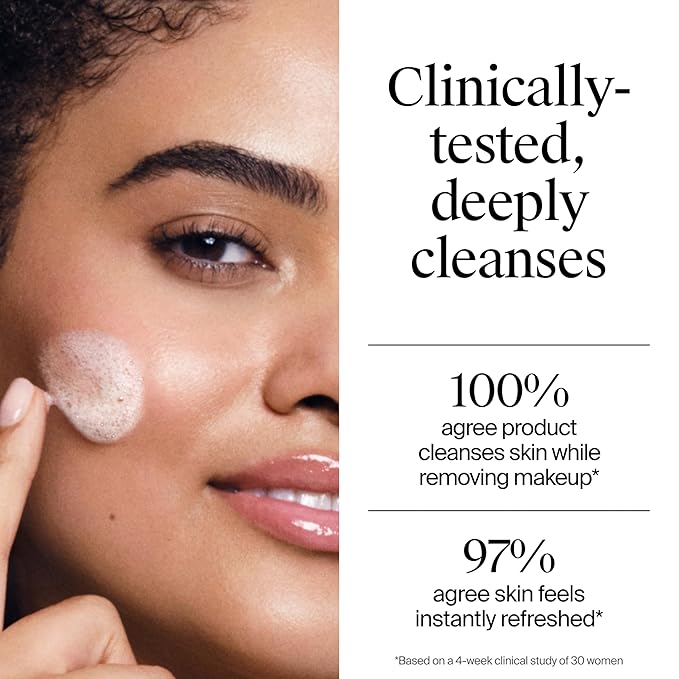 Neutrogena Fresh Foaming Facial Cleanser, All-In-One Makeup Remover Face Wash for Normal to Oily Skin Deeply Cleanses & Removes Waterproof Makeup, Soap-Free, Non-Comedogenic, 8.5 fl. oz