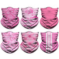 Venswell Neck Gaiter Face Mask Men Women,Seamless Bandana Rave Face Cover Scarf Mask,Balaclava,Headband, Head Wrap,Headwear (A-Style 3)