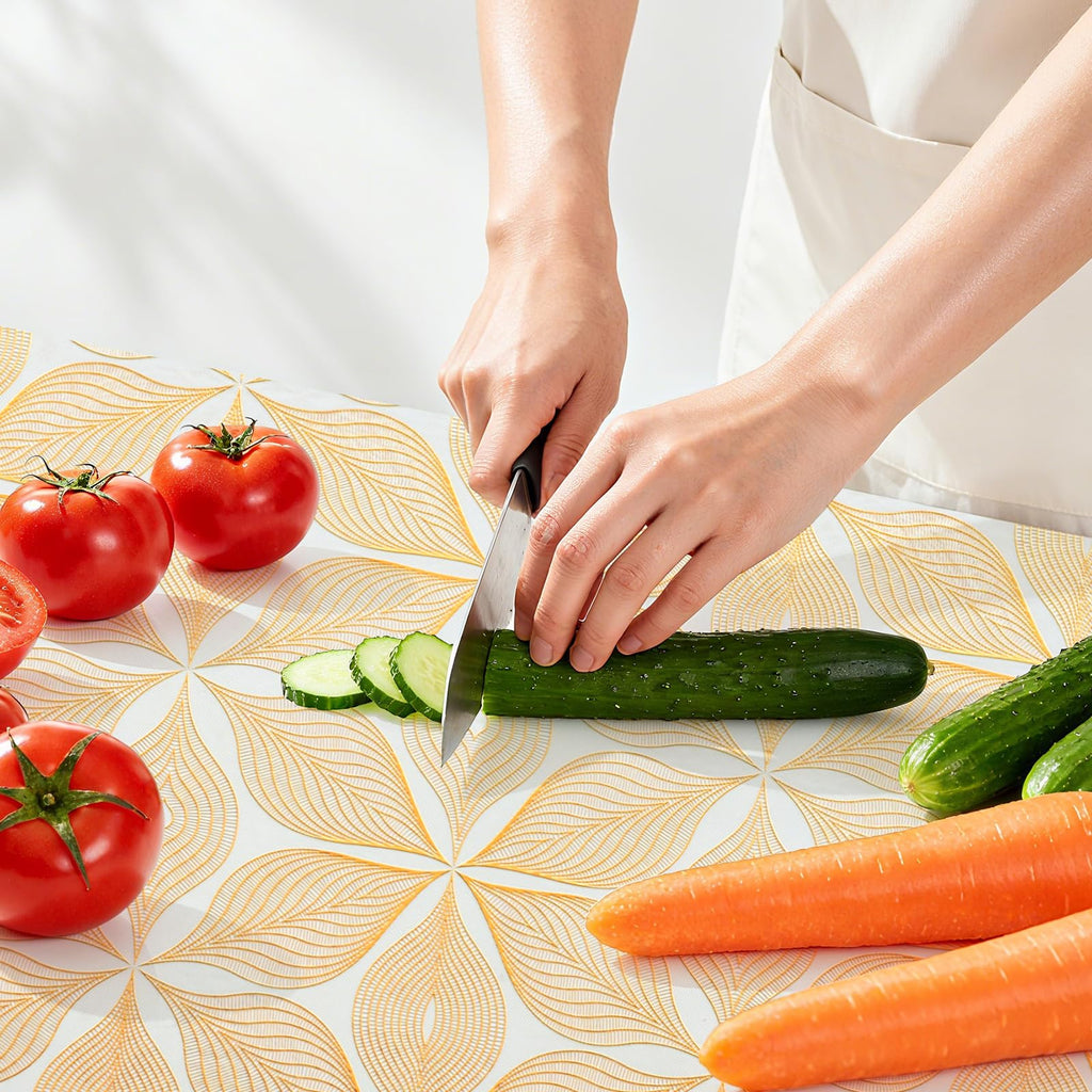 Drawer and Shelf Liner for Kitchen Cabinet,Non-Adhesive Waterproof