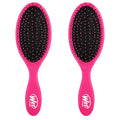 Wet Brush Original Detangler Hair Brush, Pink, Ultra-Soft IntelliFlex Bristles, Detangling Bristles Glide Through Tangles (Wet Dry & Damaged Hair), Women & Men (Pack of 2)