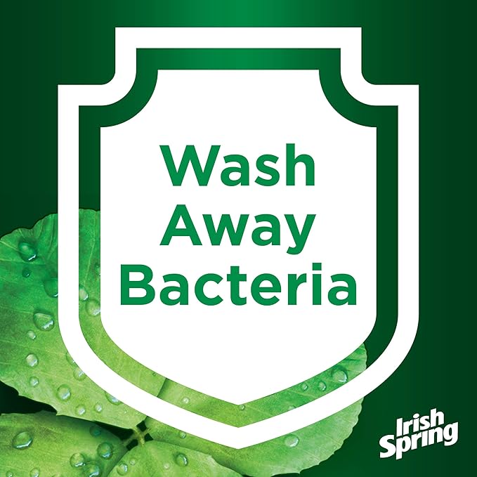 Irish Spring Body Wash, Moisture Blast, 18 fluid ounce, 4 Count (Pack of 1)