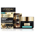 L'Oreal Paris Age Perfect Anti-Aging Midnight Face Cream, Fragrance-Free Face Moisturizer with Shea Butter and Antioxidants to Reduce Wrinkles and Firm Skin, 1.7oz + Serum Sample