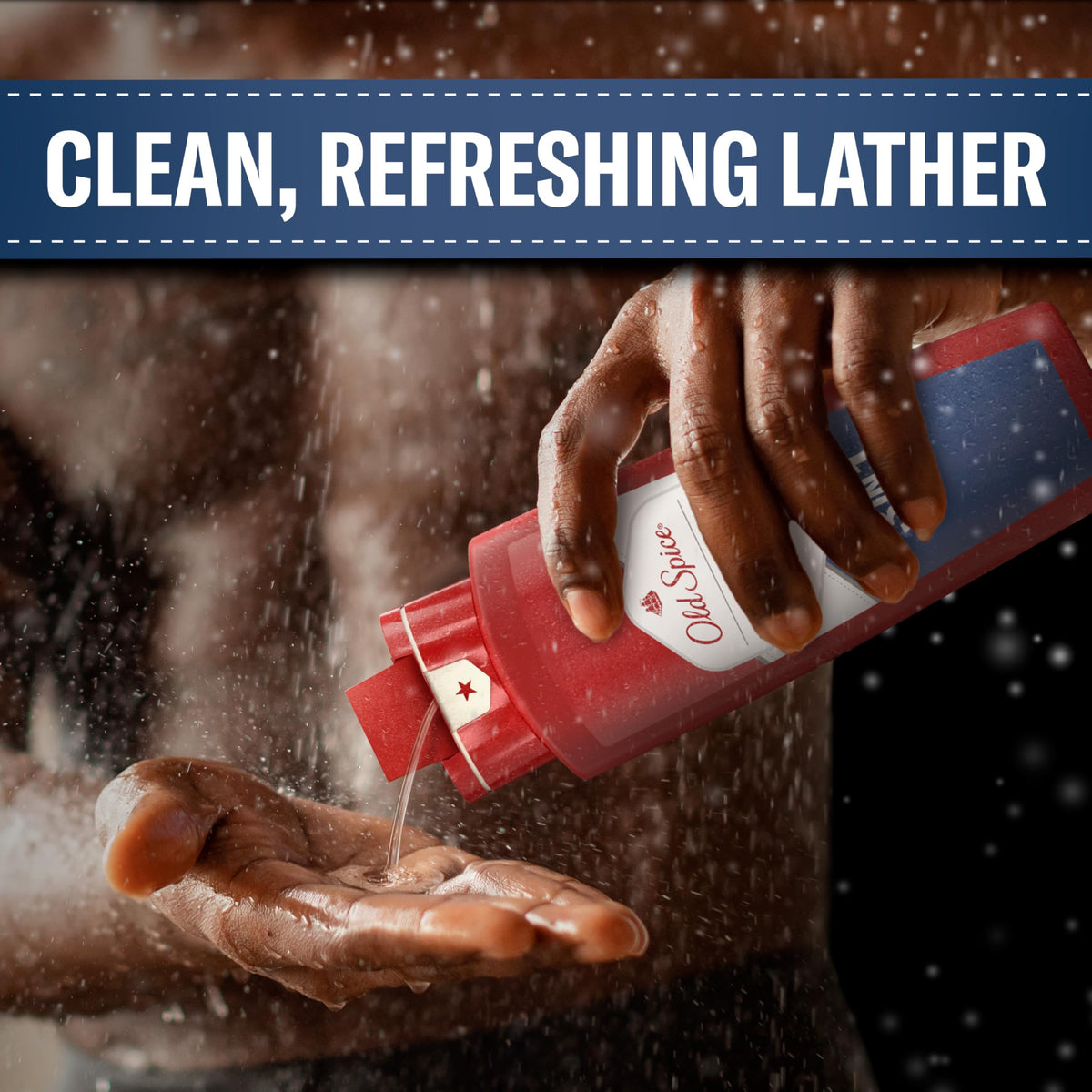 Old Spice Hair & Body Wash for Men, Long-Lasting Scent, 24 fl oz