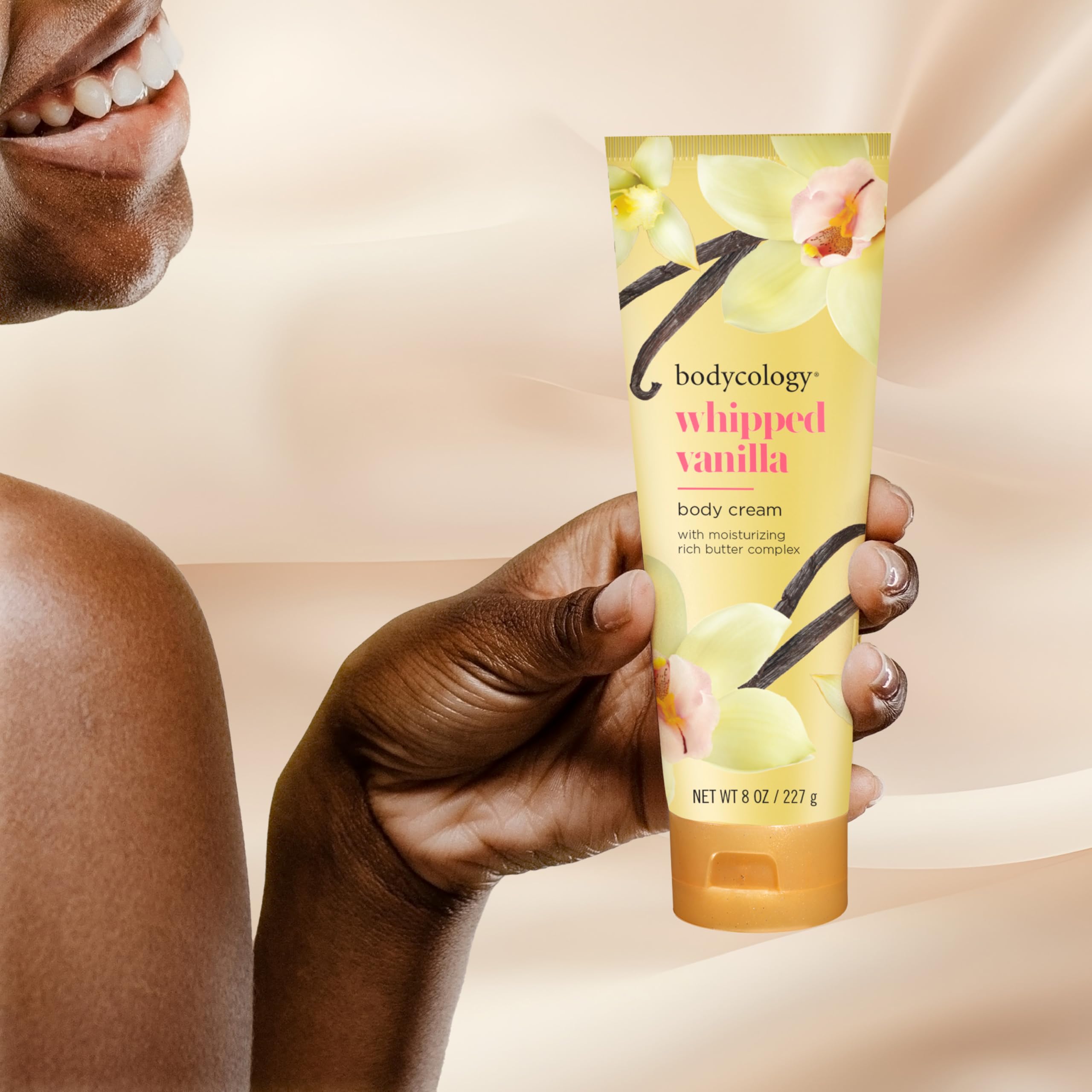 Bodycology Shea Butter Body Cream, Whipped Vanilla, 8 oz