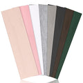 Ztomine Headbands for Women, 8pcs Stretchy Non Slip Soft Cotton Cloth Hair Bands for Sports, Workout, Yoga and Running