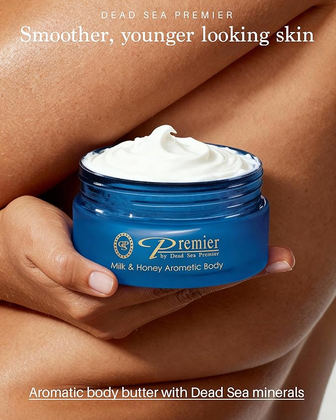 Premier Dead Sea Anti-Aging Body Cream - Milk & Honey 5.95 Fl Oz