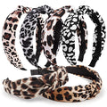 Headbands for Women Girls - 6PCS Stylish Top Knotted Headbands - Knotted Headband for Women - Head Bands Wide Hairband Hair Accessories